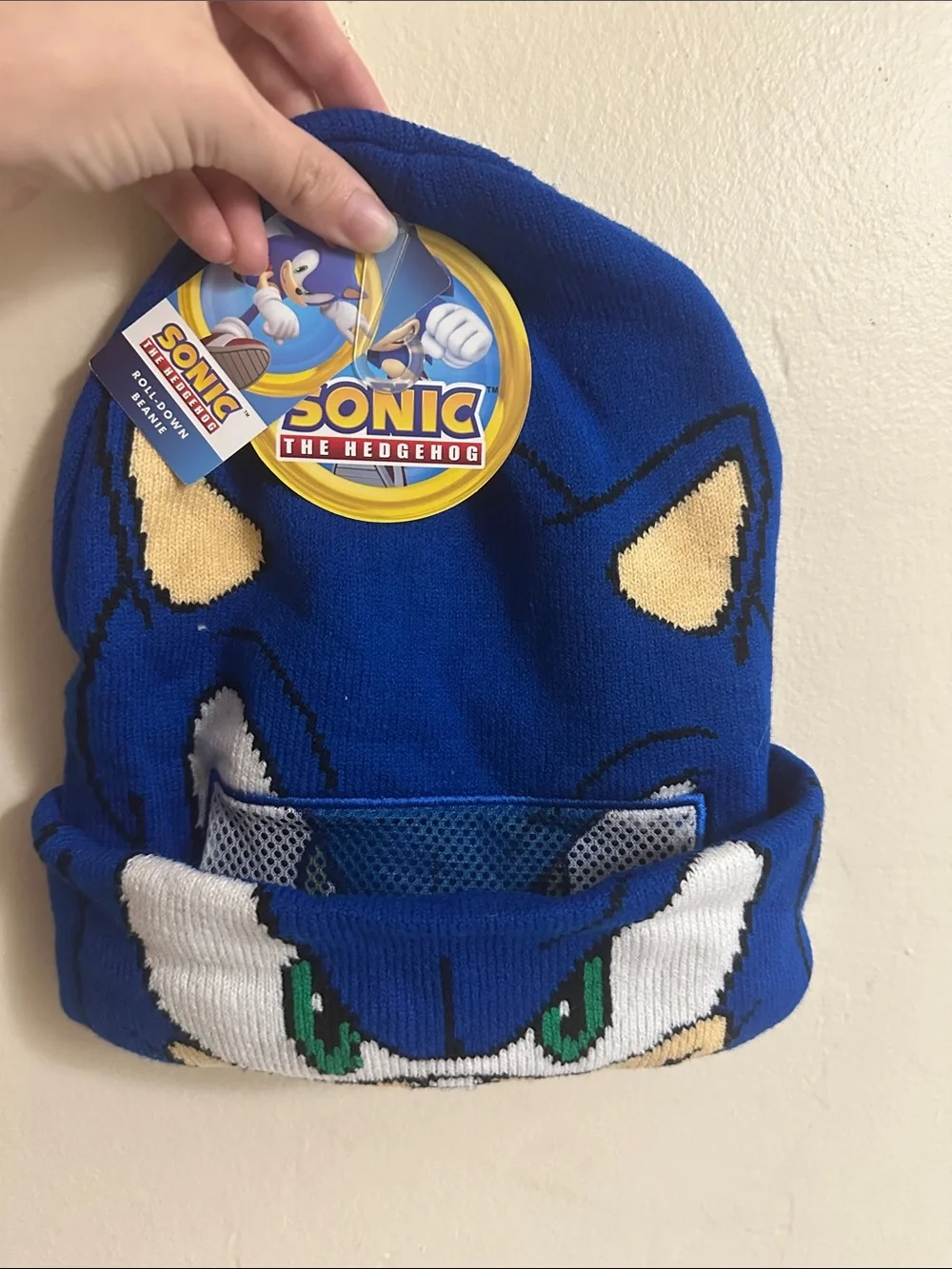 Sonic the Hedgehog Blue Knit Beanie